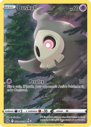 Duskull GG28/GG70 - Crown Zenith Galarian Gallery Holofoil - Super Anime Store
