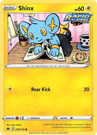 Shinx 039/159 - Crown Zenith