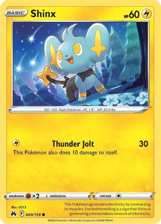 Shinx 040/159 - Crown Zenith