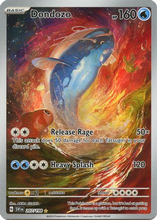 Dondozo 207/198 - SV01 Scarlet & Violet Base Set Holofoil