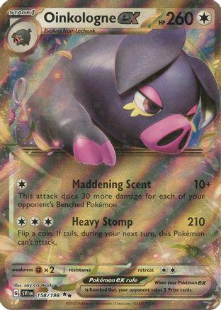 Oinkologne ex 158/198 - SV01 Scarlet & Violet Base Set Holofoil