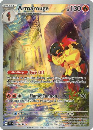 Armarouge 203/198 - SV01 Scarlet & Violet Base Set Holofoil - Super Anime Store
