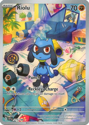 Riolu 215/198 - SV01 Scarlet & Violet Base Set Holofoil
