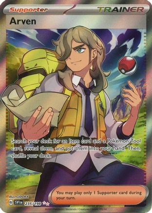 Arven 235/198 - SV01 Scarlet & Violet Base Set Holofoil
