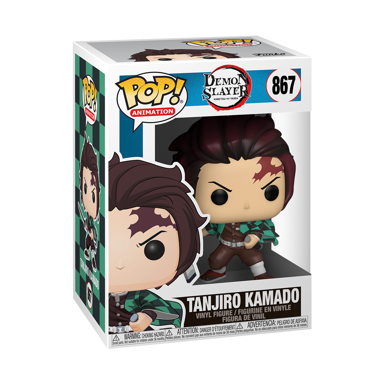 Funko Pop! Animation: Demon Slayer - Tanjiro Kamado Vinyl Figure