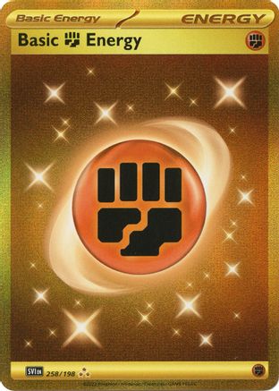 Basic Fighting Energy 258/198 - SV01 Scarlet & Violet Base Set Holofoil