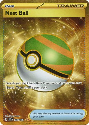 Nest Ball 255/198 - SV01 Scarlet & Violet Base Set Holofoil
