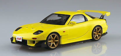 Aoshima Pre-Painted 1/24 Initial D Keisuke Takahashi FD3S RX-7 Project D Vol.28 Design Plastic Model