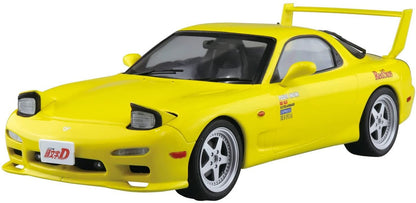 Aoshima Pre-Painted 1/24 Initial D Keisuke Takahashi FD3S RX-7 Vol.1 Design Plastic Model