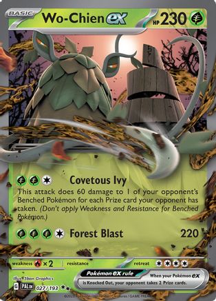 Wo-Chien ex 027/193 - SV02 Paldea Evolved Holofoil