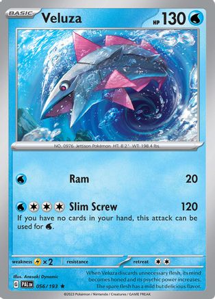 Veluza 056/193 - SV02 Paldea Evolved Holofoil