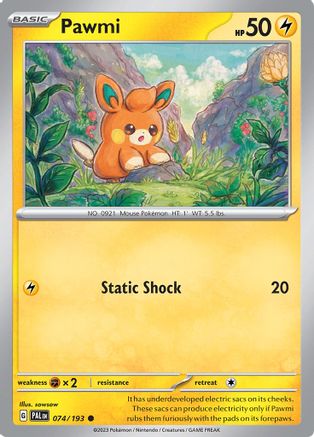 Pawmi 074/193 - SV02 Paldea Evolved
