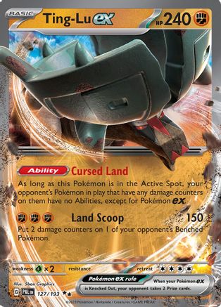 Ting-Lu ex 127/193 - SV02 Paldea Evolved Holofoil