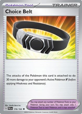Choice Belt 176/193 - SV02 Paldea Evolved