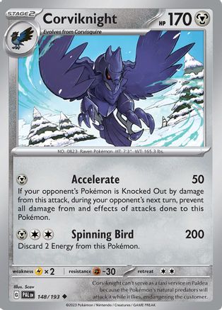 Corviknight 148/193 - SV02 Paldea Evolved