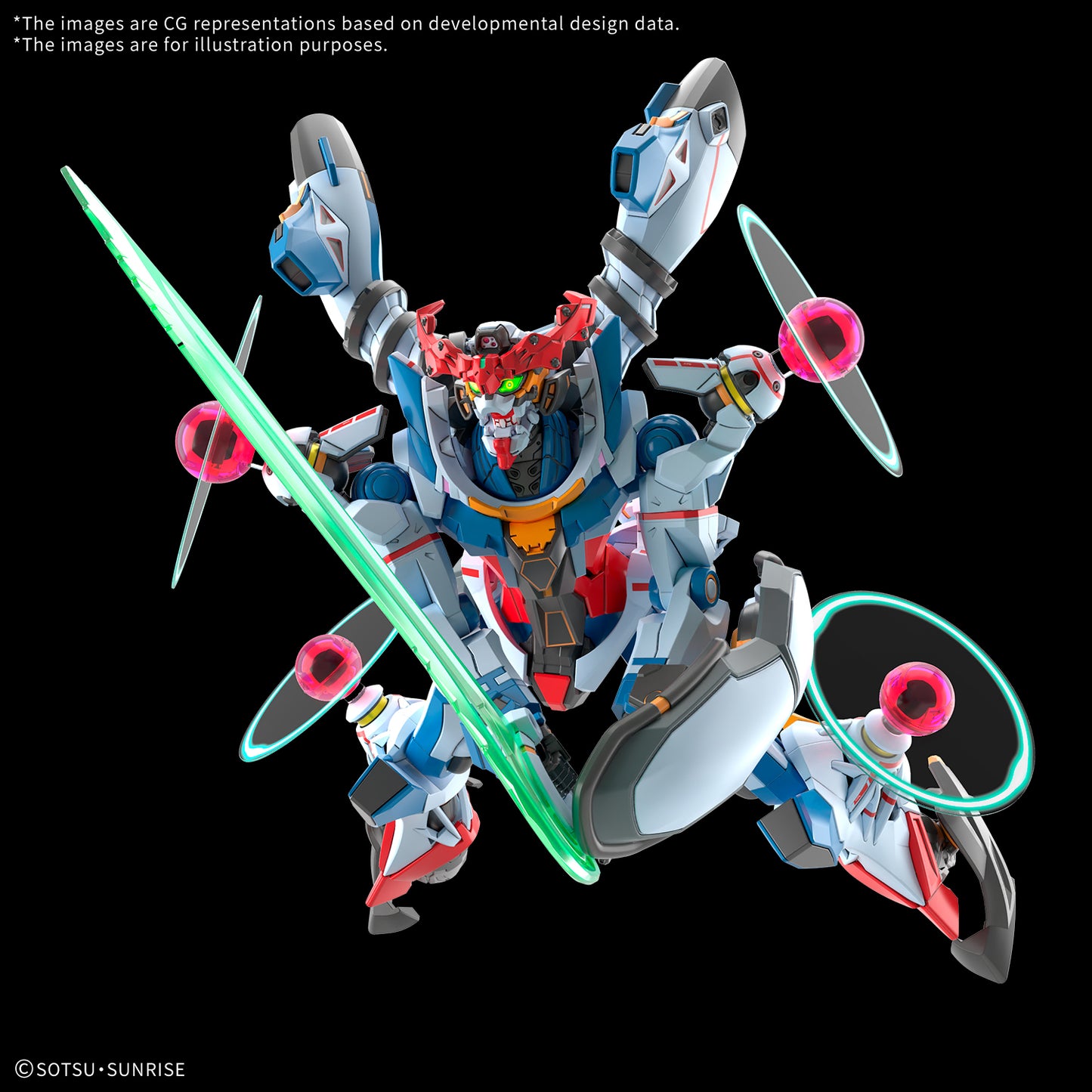 Bandai HG 1/144 GQuuuuuuX (Endymion Unit Awakened) "Gundam GQuuuuuuX" Model Kit