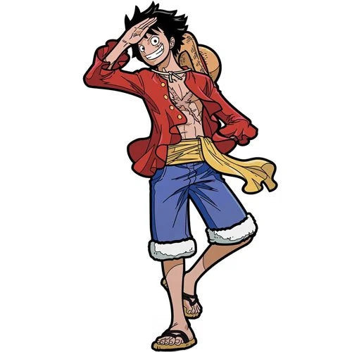 One Piece Monkey D. Luffy Version 2 FiGPiN Classic 3-Inch Enamel Pin