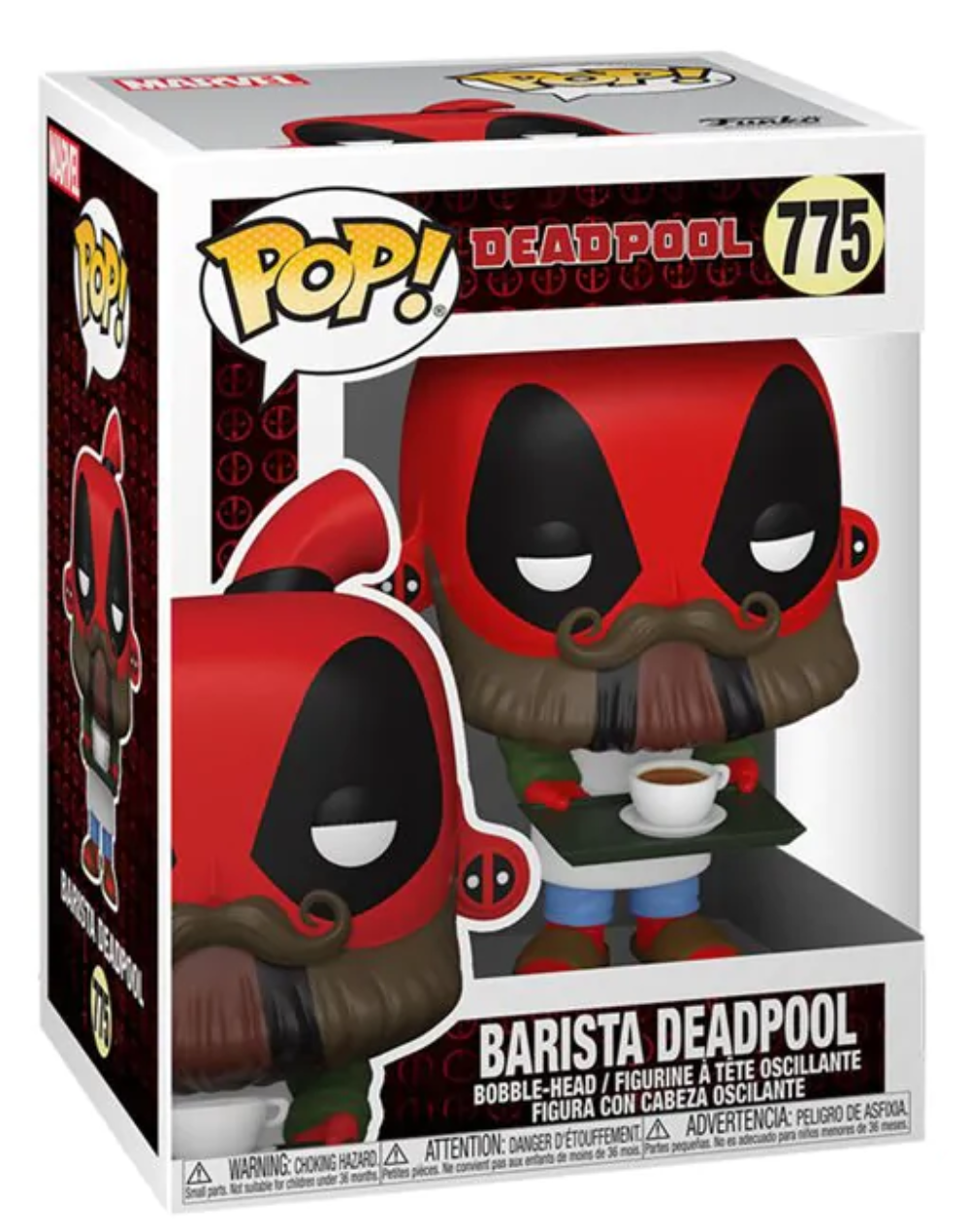 POP! Marvel: 775 Deadpool 30th, Coffee Barista