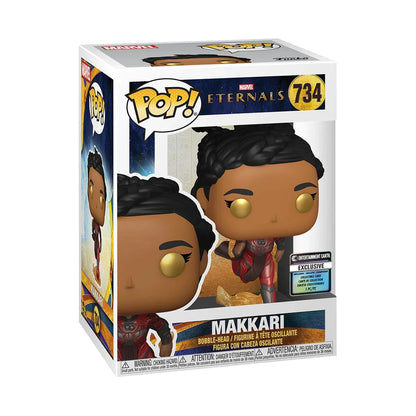 Funko Pop! Eternals - Makkari with Collectible Card - Entertainment Earth Exclusive