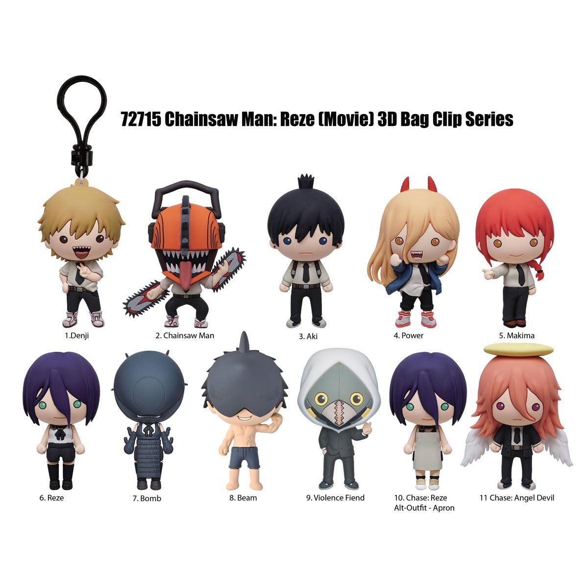 Chainsaw Man - The Movie: Reze Arc 3D Foam Bag Clip Bling Bag