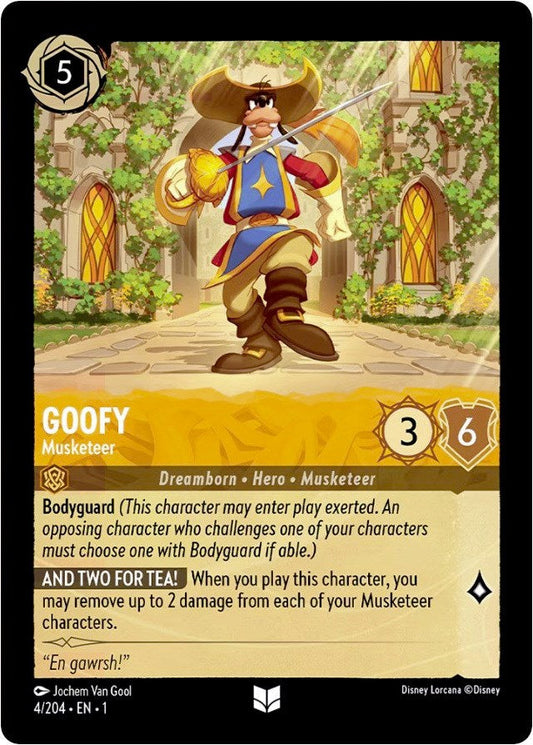 Goofy - Musketeer (4/204) - The First Chapter