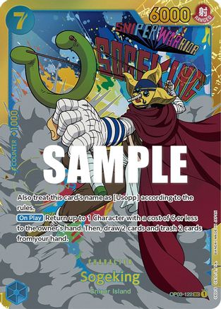 Sogeking (OP03-122) - Pillars of Strength Foil - Super Anime Store