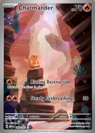 Charmander 168/165 - SV Scarlet & Violet 151 Holofoil