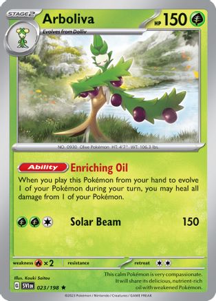 Arboliva (Line Holo) 023/198 - Miscellaneous Cards & Products Holofoil
