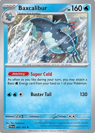 Baxcalibur 060/193 - Deck Exclusives