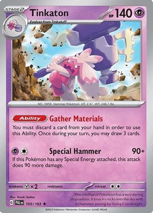 Tinkaton 105/193 - Deck Exclusives