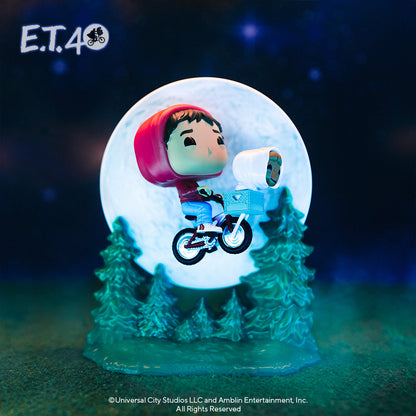 Funko Pop! Moment: E.T. The Extra-Terrestrial - Elliot and E.T. Flying Glow-in-the-Dark