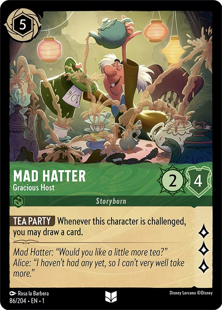 Mad Hatter - Gracious Host (86/204) - The First Chapter