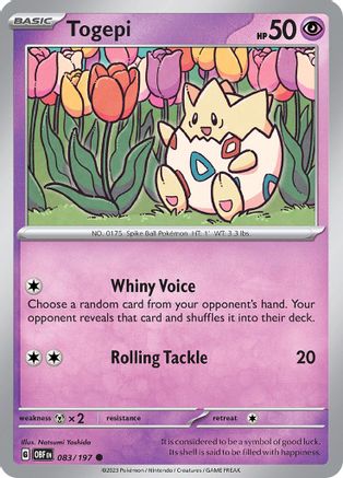 Togepi 083/197 - SV03 Obsidian Flames