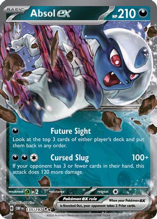 Absol ex 135/197 - SV03 Obsidian Flames Holofoil