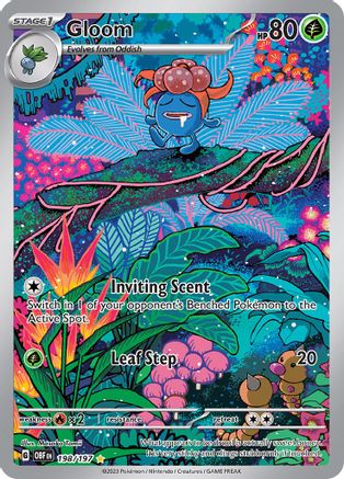Gloom 198/197 - SV03 Obsidian Flames Holofoil