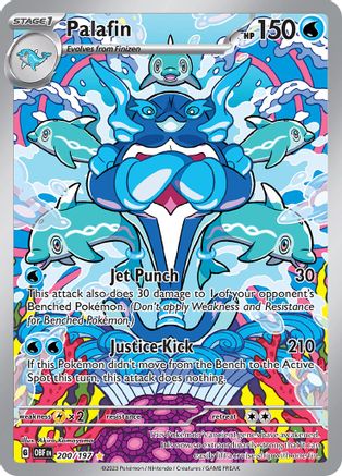 Palafin 200/197 - SV03 Obsidian Flames Holofoil