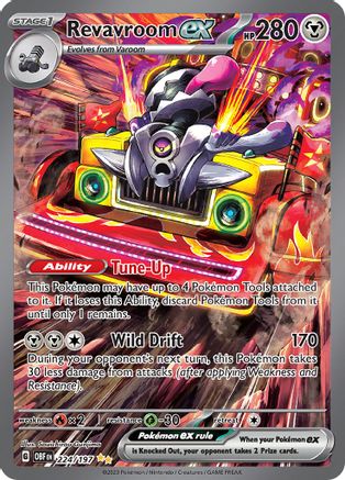 Revavroom ex 224/197 - SV03 Obsidian Flames Holofoil