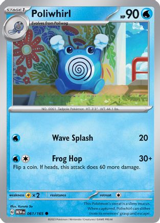 Poliwhirl 061/165 - SV Scarlet & Violet 151