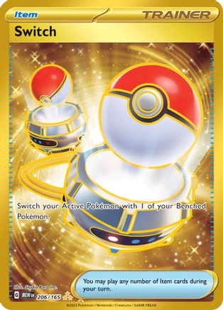 Switch 206/165 - SV Scarlet & Violet 151 Holofoil