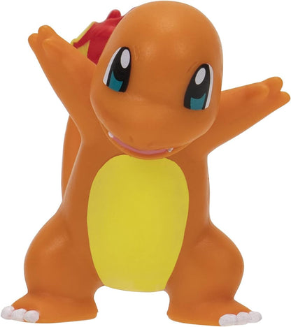 Pokémon Battle Figure 6 Pack-Features 2-Inch Pikachu, Squirtle, Charmander, Bulbasaur, Mimikyu & Toxel