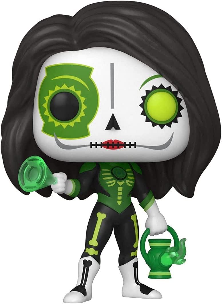 Funko POP Pop! Heroes: Dia De Los DC - Green Lantern (Jessica Cruz) Vinyl Figure