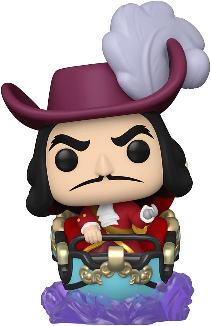 Funko Pop! Ride: Walt Disney World 50th - Captain Hook at Peter Pan's Flight Attraction