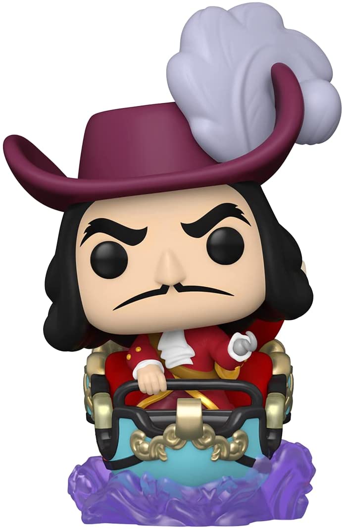 Funko Pop! Ride: Walt Disney World 50th - Captain Hook at Peter Pan's Flight Attraction