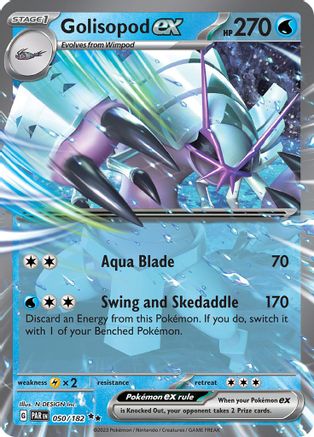 Golisopod ex 050/182 - SV04 Paradox Rift Holofoil