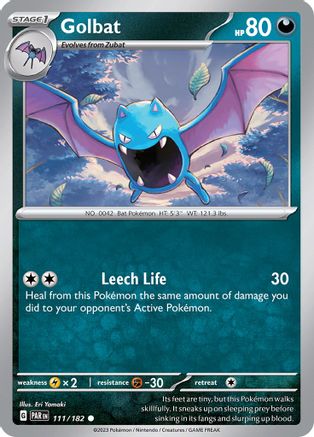 Golbat 111/182 - SV04 Paradox Rift