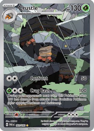 Crustle 183/182 - SV04 Paradox Rift Holofoil