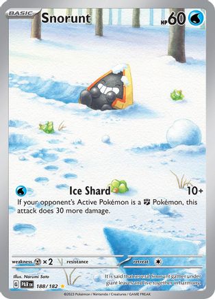 Snorunt 188/182 - SV04 Paradox Rift Holofoil