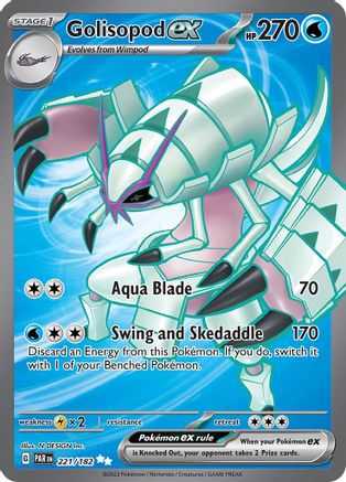 Golisopod ex 221/182 - SV04 Paradox Rift Holofoil