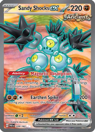Sandy Shocks ex 228/182 - SV04 Paradox Rift Holofoil