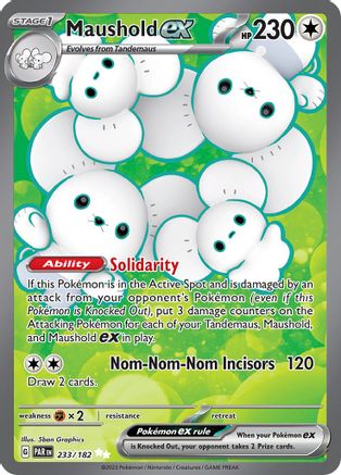 Maushold ex 233/182 - SV04 Paradox Rift Holofoil